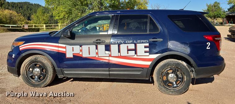 image for item DY1251 2014 Ford Explorer Police Interceptor SUV