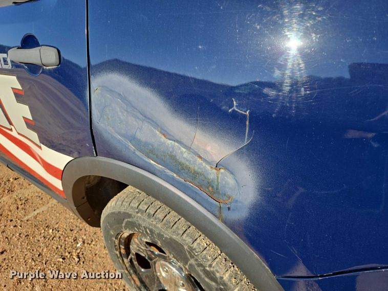 image for item DY1251 2014 Ford Explorer Police Interceptor SUV