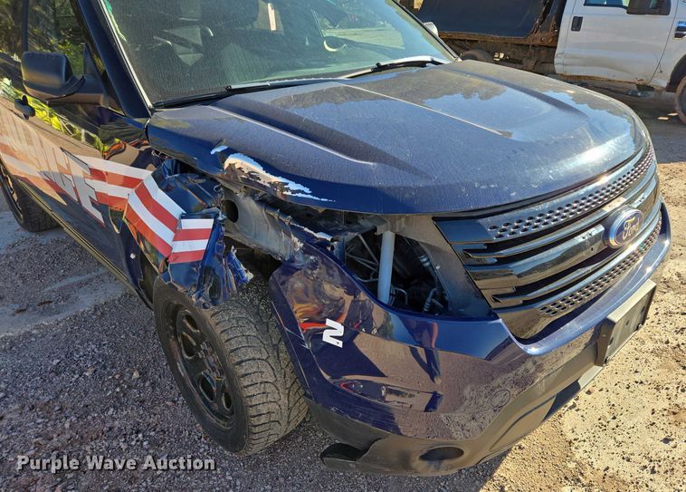 image for item DY1251 2014 Ford Explorer Police Interceptor SUV