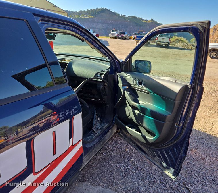 image for item DY1251 2014 Ford Explorer Police Interceptor SUV