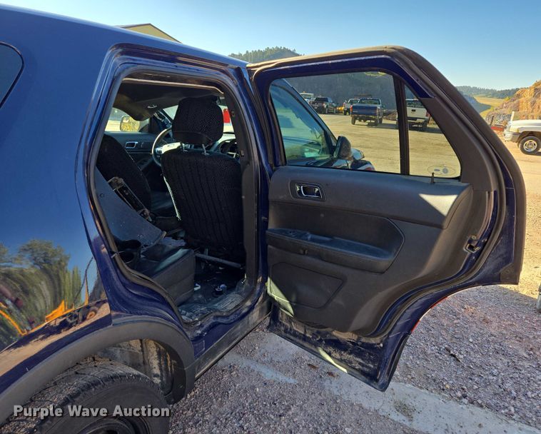 image for item DY1251 2014 Ford Explorer Police Interceptor SUV
