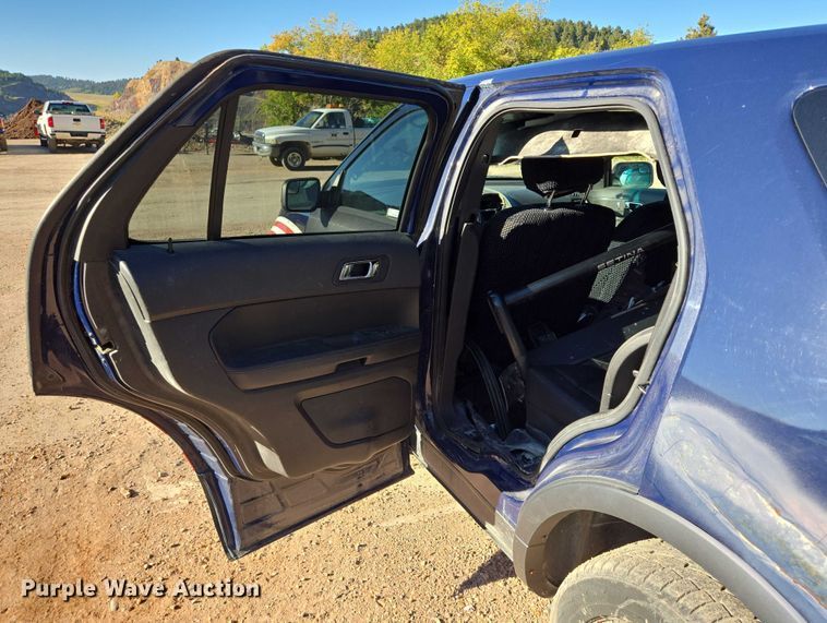 image for item DY1251 2014 Ford Explorer Police Interceptor SUV