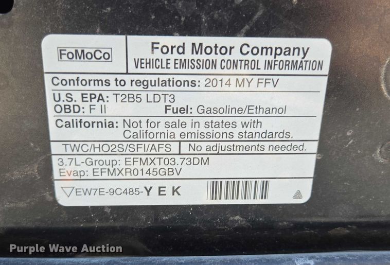 image for item DY1251 2014 Ford Explorer Police Interceptor SUV