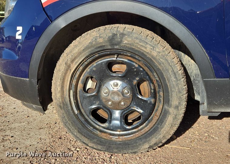 image for item DY1251 2014 Ford Explorer Police Interceptor SUV