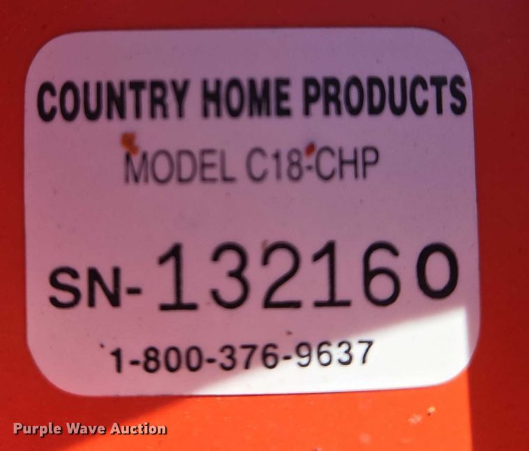 image for item DY1252 DR Chipper C18-CHP wood chipper