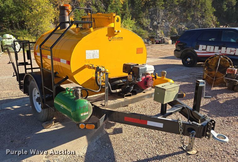 image for item DY1254 2016 Stratos Asphalt Distributors DMT-400 asphalt distributor trailer