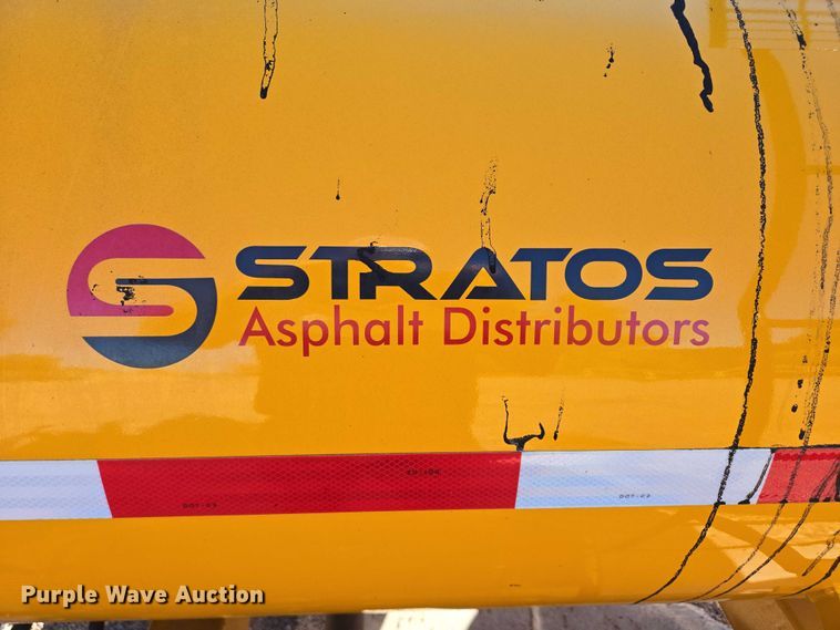image for item DY1254 2016 Stratos Asphalt Distributors DMT-400 asphalt distributor trailer