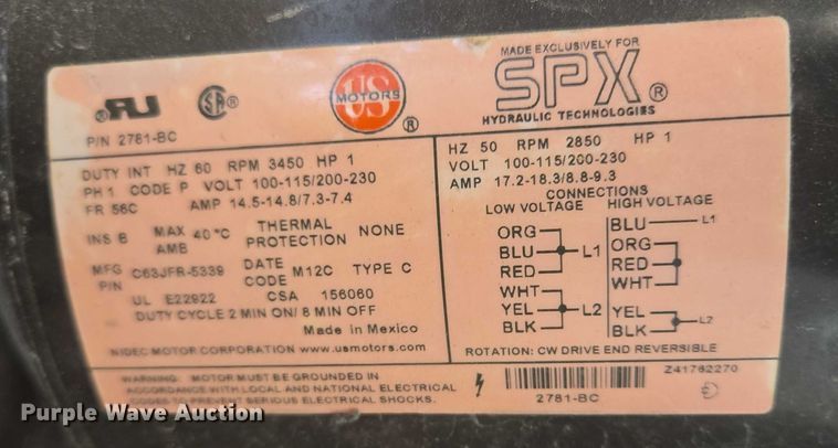 image for item DY1271 MAC Tools LFMR6 automotive lift