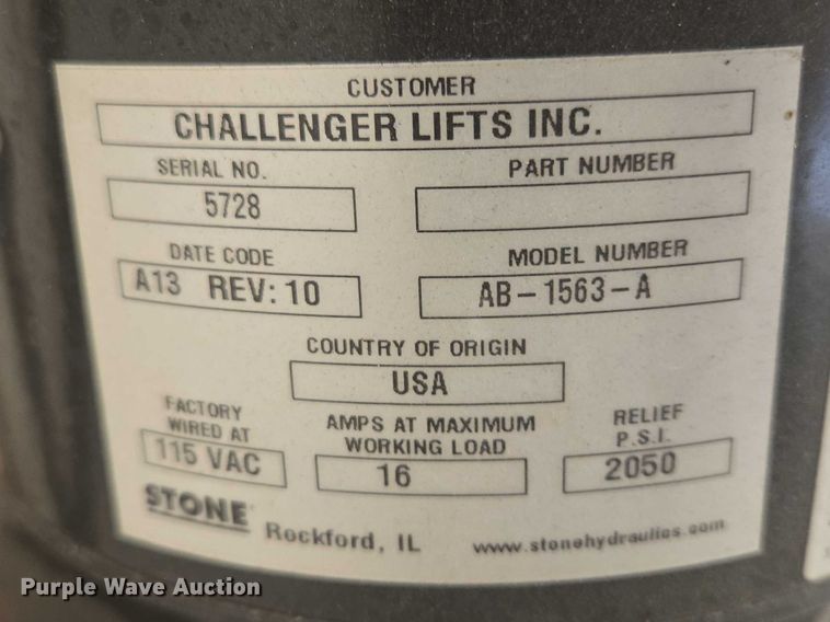 image for item DY1271 MAC Tools LFMR6 automotive lift