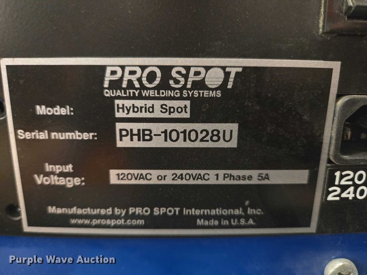 image for item DY1273 ProSpot PHS-100 welder
