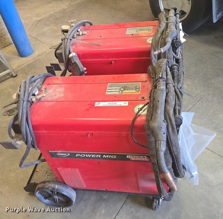 image for item DY1278 (2) Lincoln Power Mig 300 welders