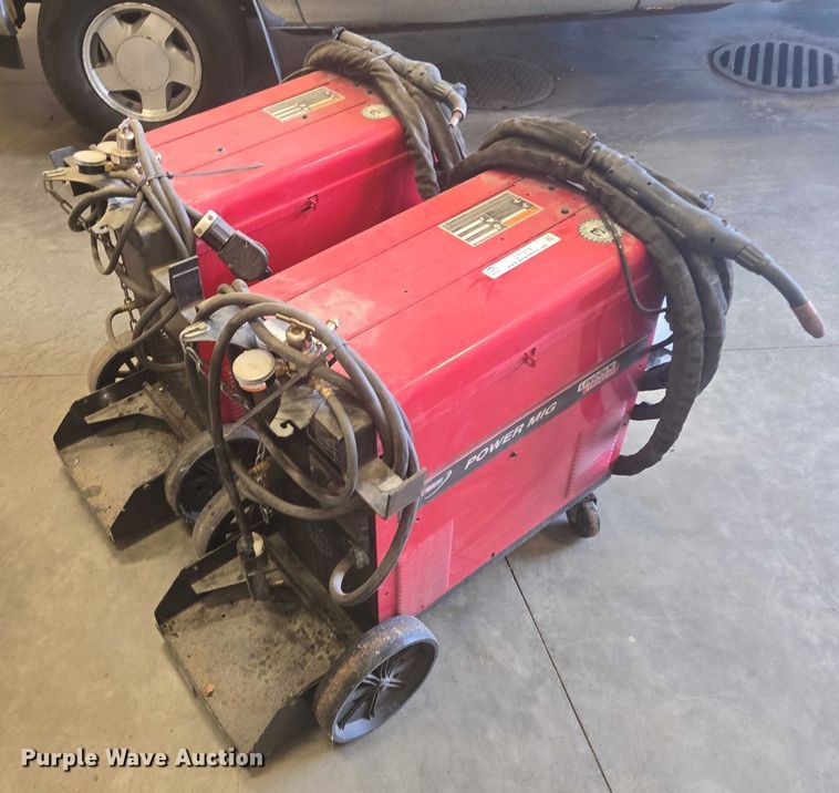image for item DY1278 (2) Lincoln Power Mig 300 welders
