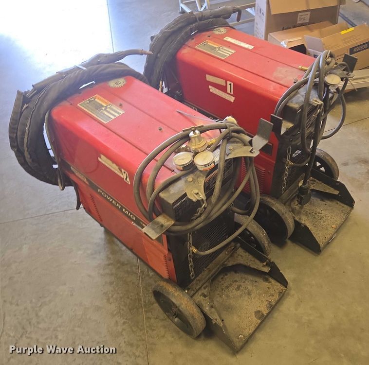 image for item DY1278 (2) Lincoln Power Mig 300 welders