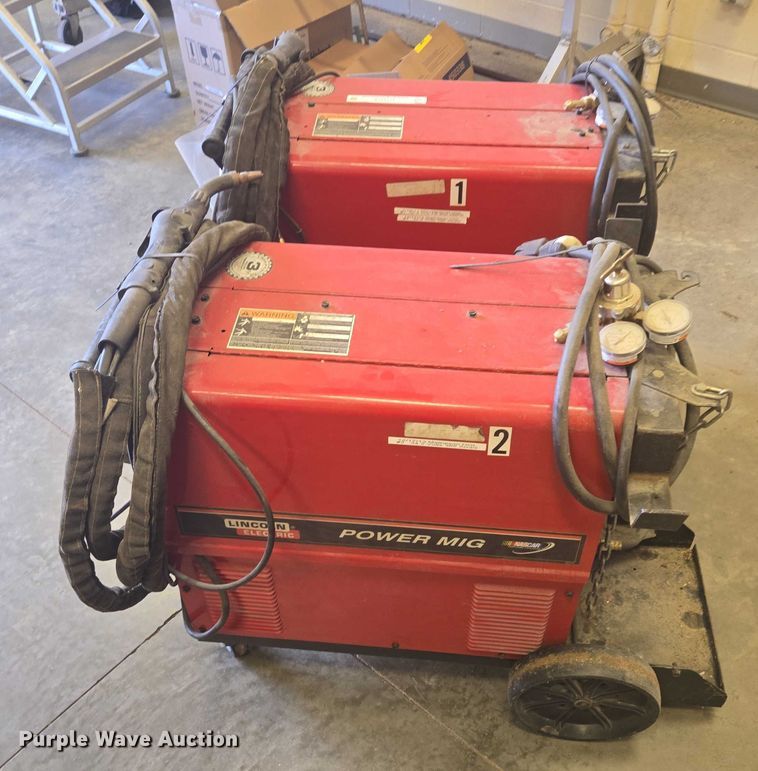 image for item DY1278 (2) Lincoln Power Mig 300 welders