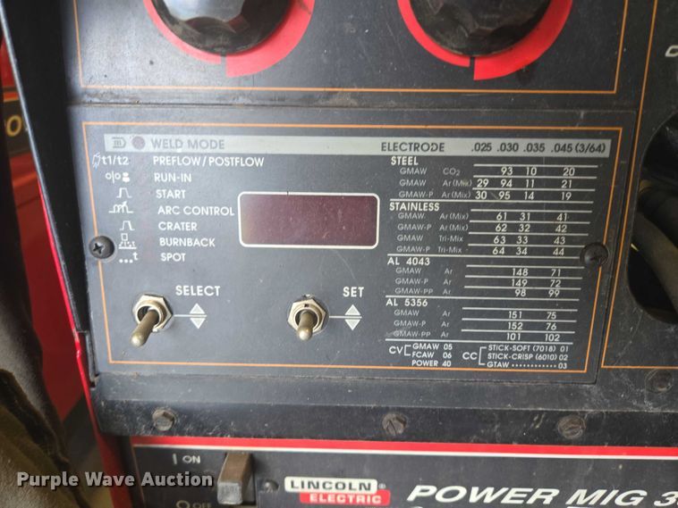 image for item DY1278 (2) Lincoln Power Mig 300 welders