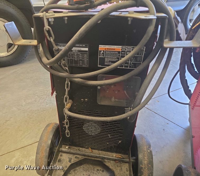 image for item DY1278 (2) Lincoln Power Mig 300 welders