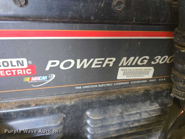 image for item DY1278 (2) Lincoln Power Mig 300 welders