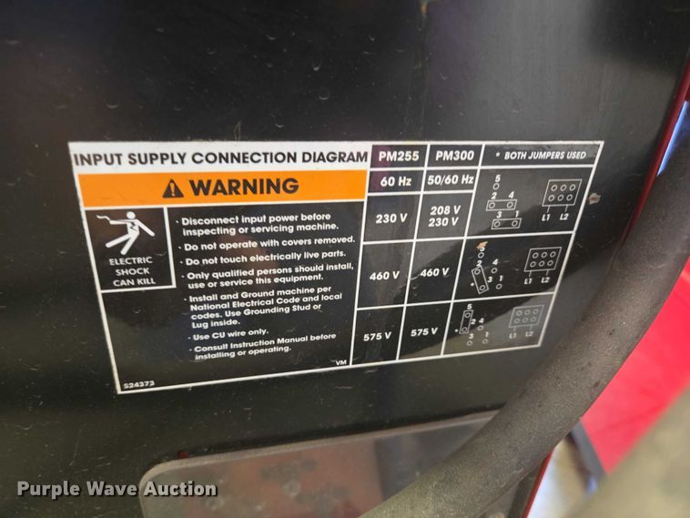 image for item DY1278 (2) Lincoln Power Mig 300 welders