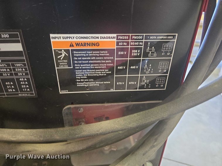 image for item DY1278 (2) Lincoln Power Mig 300 welders