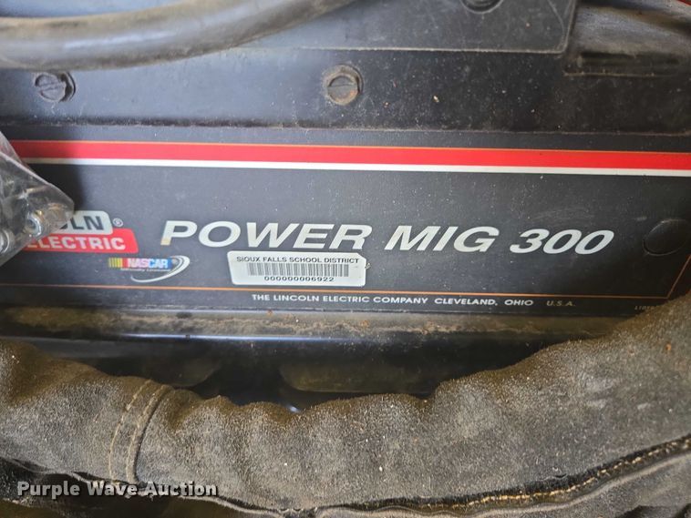 image for item DY1278 (2) Lincoln Power Mig 300 welders