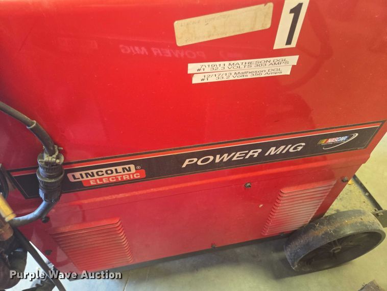 image for item DY1278 (2) Lincoln Power Mig 300 welders