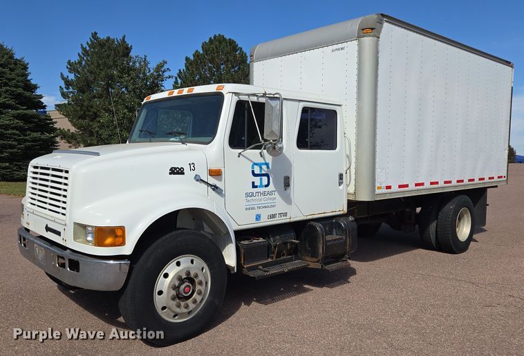 1997 International 4700 Crew Cab Box Truck VIN: 1HTSCAAN3VH496620 Lot: 999317280