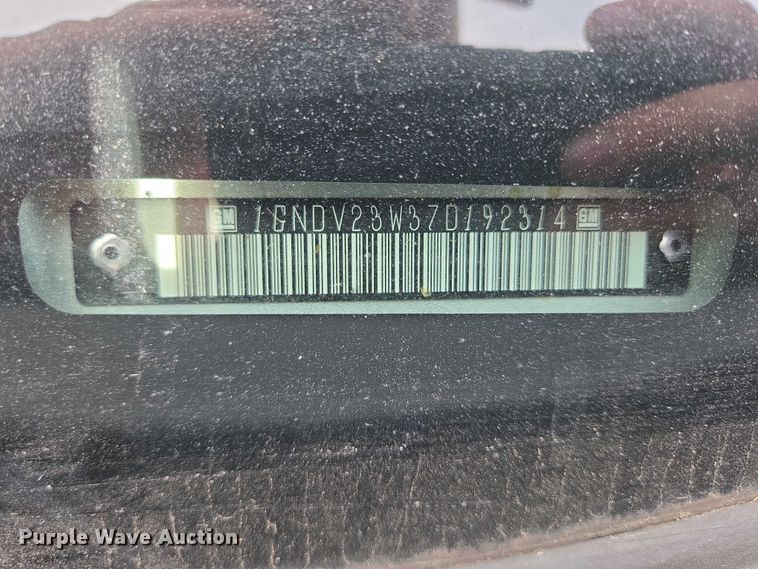 image for item DY1295 2007 Chevrolet Uplander van