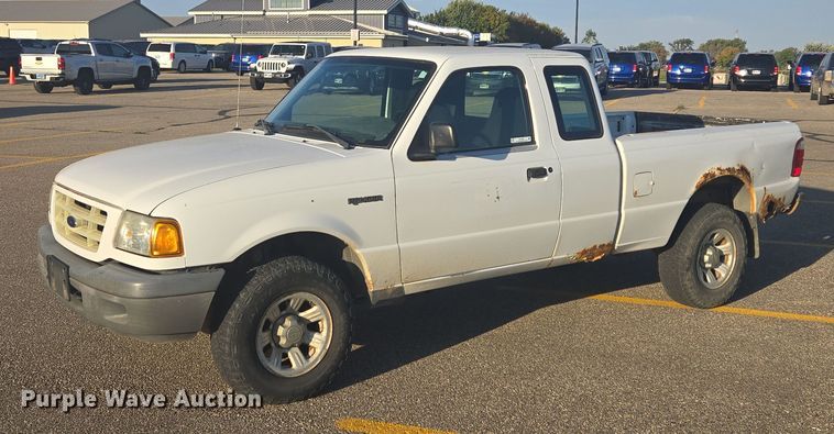 image for item DY1297 2003 Ford Ranger SuperCab pickup truck