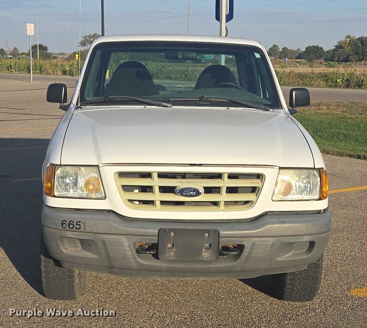 image for item DY1297 2003 Ford Ranger SuperCab pickup truck