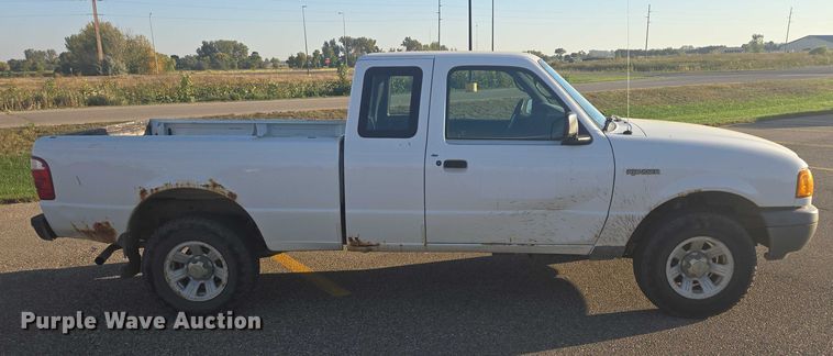 image for item DY1297 2003 Ford Ranger SuperCab pickup truck