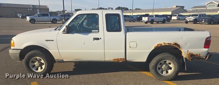 image for item DY1297 2003 Ford Ranger SuperCab pickup truck