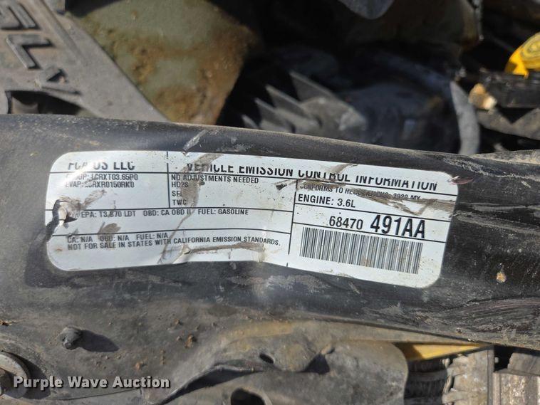 image for item DY1302 2020 Dodge Grand Caravan van