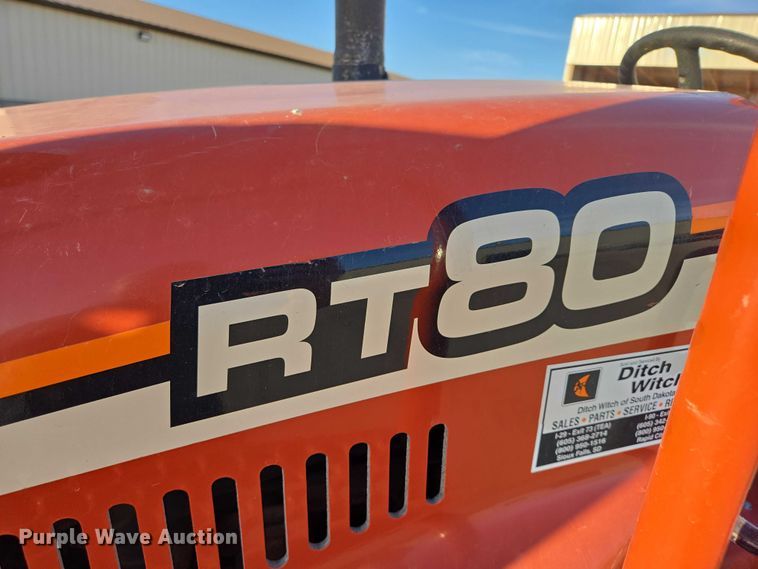 image for item DY1318 2010 Ditch Witch RT80 trencher