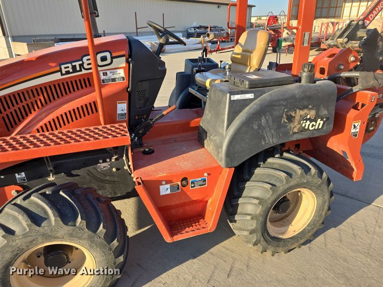 image for item DY1318 2010 Ditch Witch RT80 trencher