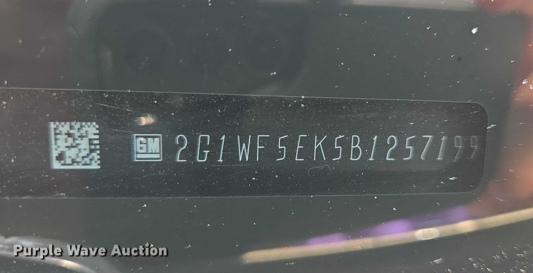 image for item DY1325 2011 Chevrolet Impala 