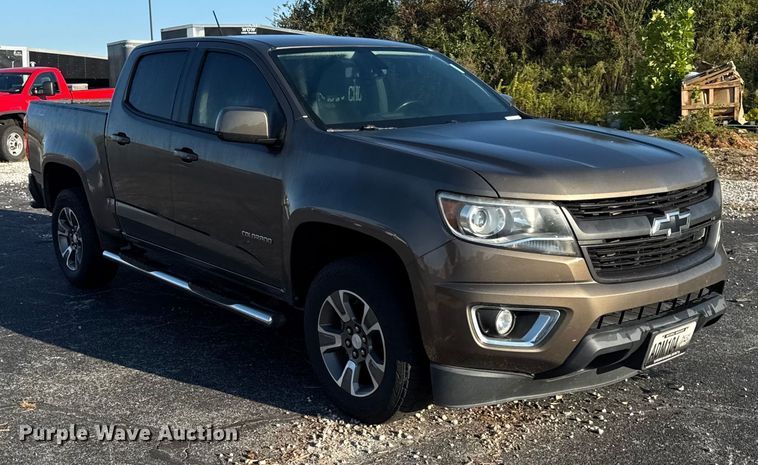 image for item DY8198 2016 Chevrolet Colorado Crew Cab pickup truck