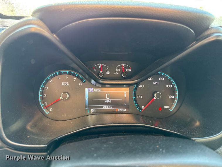 image for item DY8198 2016 Chevrolet Colorado Crew Cab pickup truck