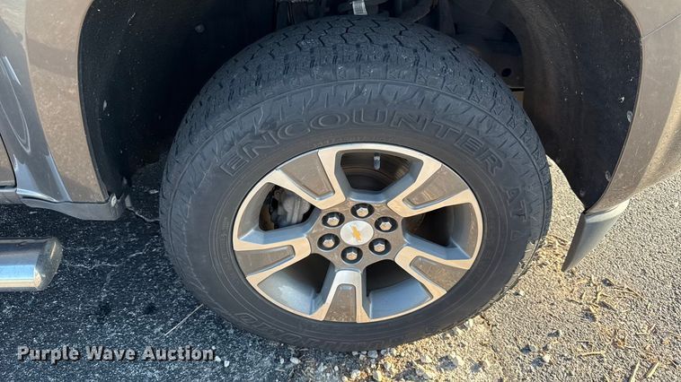 image for item DY8198 2016 Chevrolet Colorado Crew Cab pickup truck