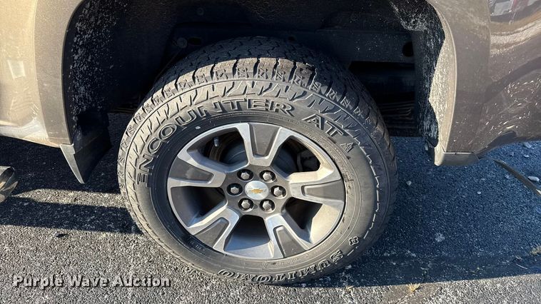 image for item DY8198 2016 Chevrolet Colorado Crew Cab pickup truck