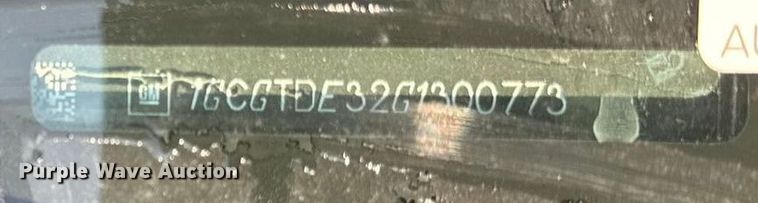 image for item DY8198 2016 Chevrolet Colorado Crew Cab pickup truck