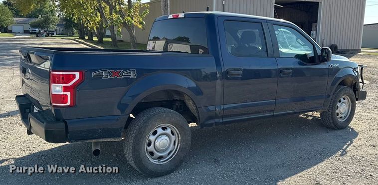 image for item DY8296 2019 Ford F150 SuperCrew pickup truck