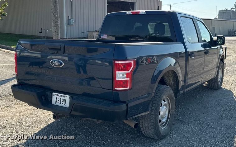 image for item DY8296 2019 Ford F150 SuperCrew pickup truck