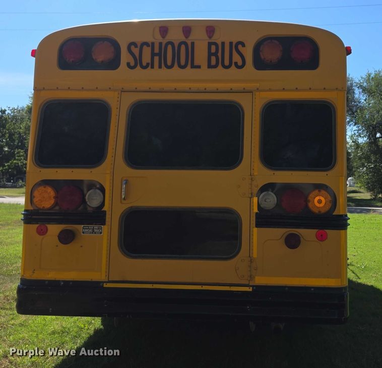image for item DZ6351 2001 Chevrolet Express school bus