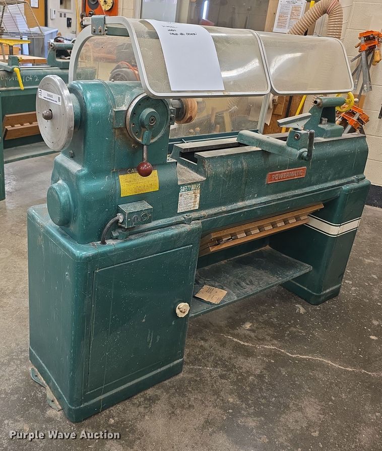 image for item DZ6352 Powermatic 90 lathe