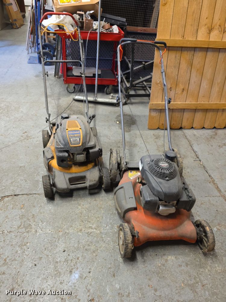 image for item DZ6356 (4) push mowers