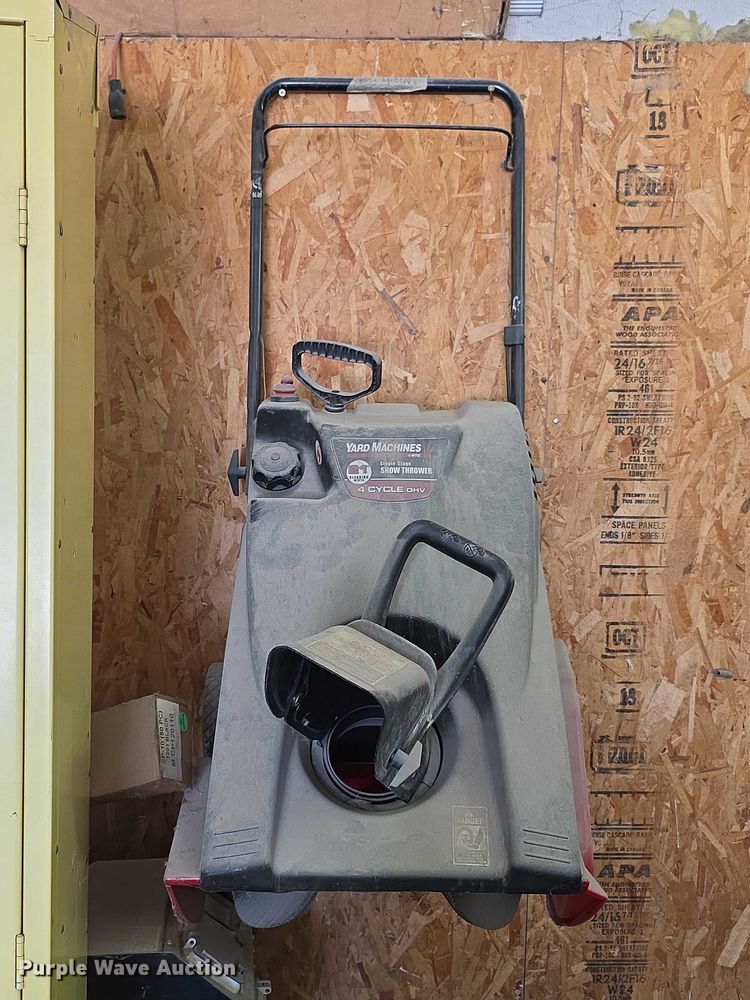 image for item DZ6360 (2) Yard Machine snow blowers