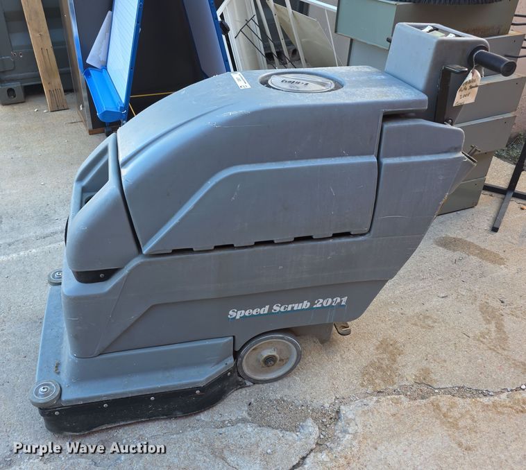 image for item DZ6371 Speed scrub 2001 push floor scrubber