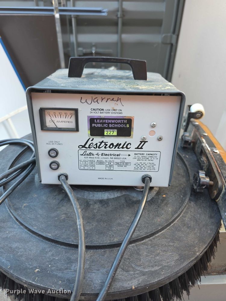 image for item DZ6371 Speed scrub 2001 push floor scrubber