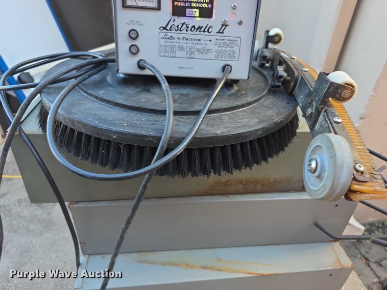 image for item DZ6371 Speed scrub 2001 push floor scrubber