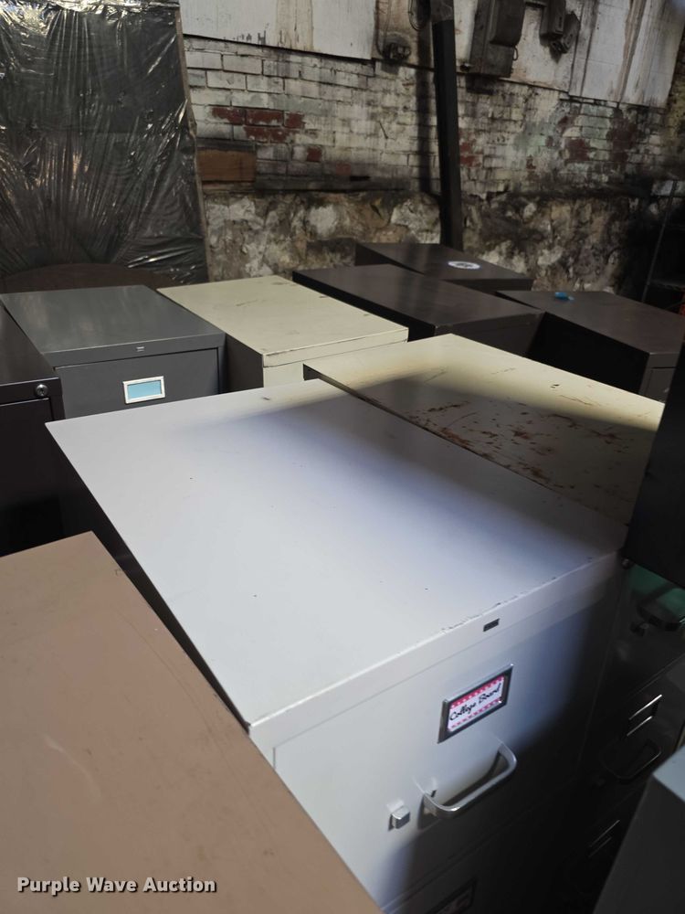 image for item DZ6378 (20) filing cabinets 